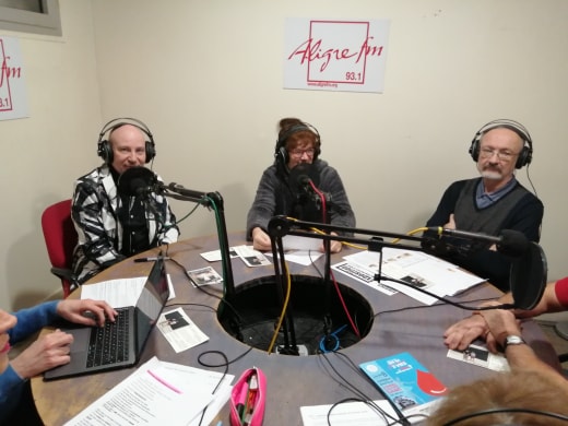 Jean-Michel Lupin en interview sur Radio Aligre